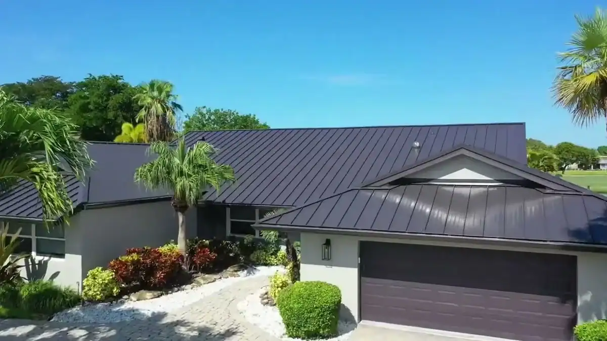 Dark Bronze Metal Roof